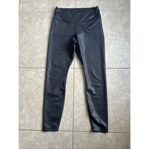 Nike Dri-Fit Black Small Size Woman Leggings Glitter Soft Comfortable